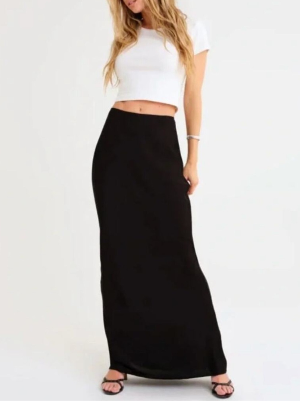 Rumored archive bias maxi skirt